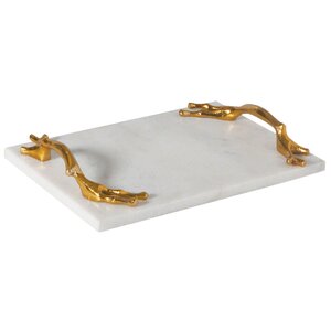 Twig Brass Serving Tray