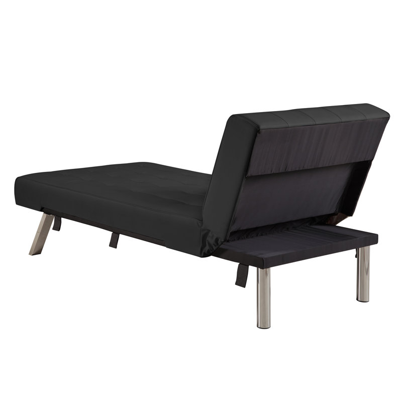 Wade Logan Metzger Convertible Chaise Lounge Reviews Wayfair Metzger Convertible Chaise Lounge
