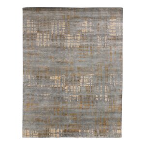 Mojave Contemporary Hand Knotted Gray/Brown Area Rug