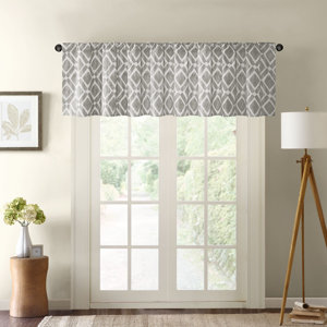 Lippert Print Light-Filtering Curtain Valance