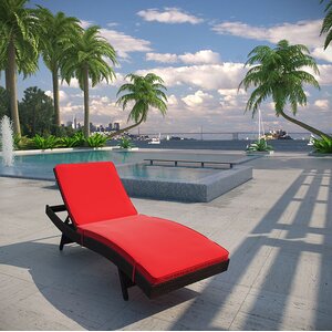 Ludwick Chaise Lounge with Cushion