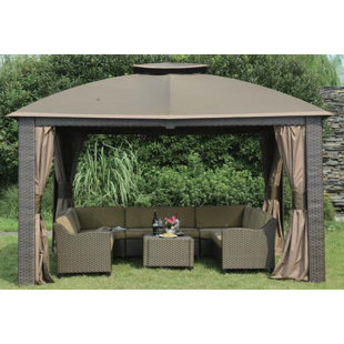 Replacement Covers Outdoor Shade Accessories You Ll Love Wayfair Replacement Canopy For 10 W X 12 D Riviera Resin Gazebo
