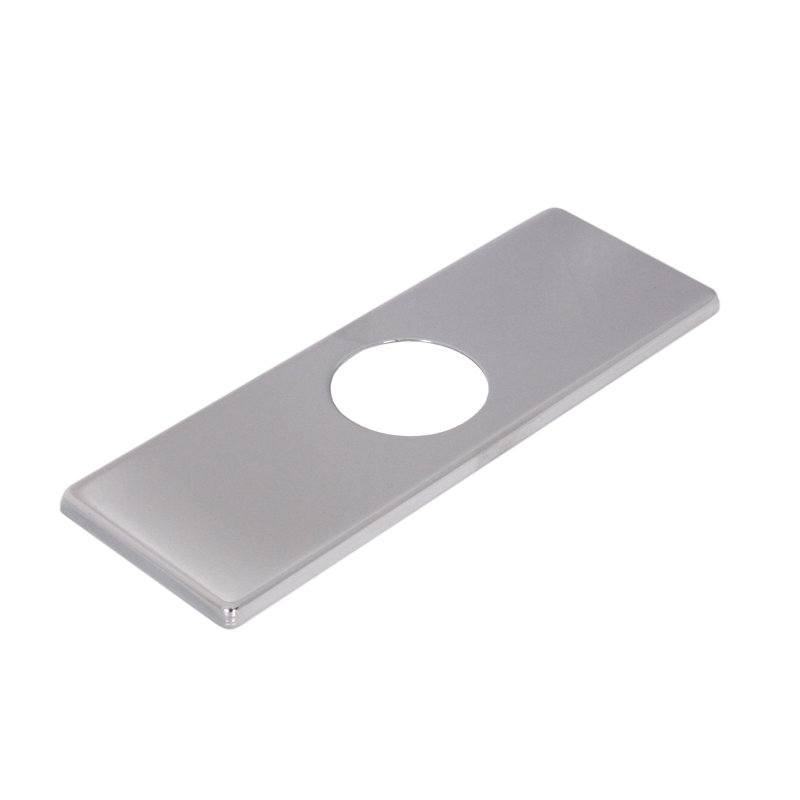 Elite Solid Brass 3to1 Hole Conversion Rectangle Faucet Deck Plate & Reviews Wayfair