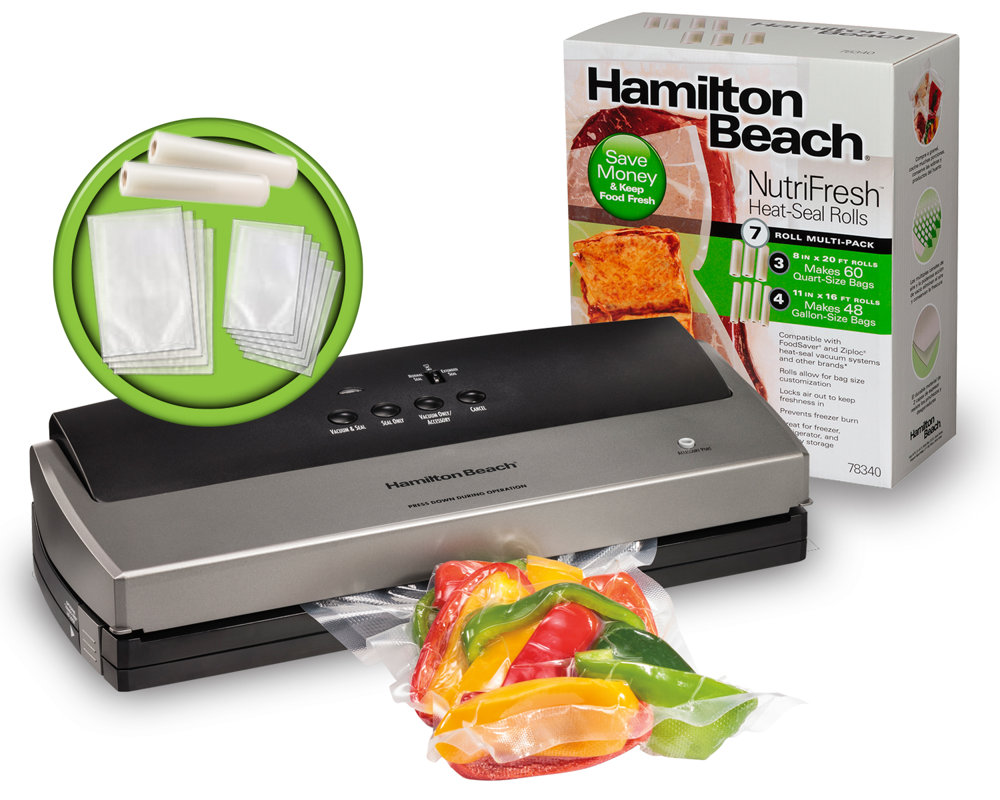 Hamilton Beach NutriFresh Vacuum Sealer & Reviews Wayfair