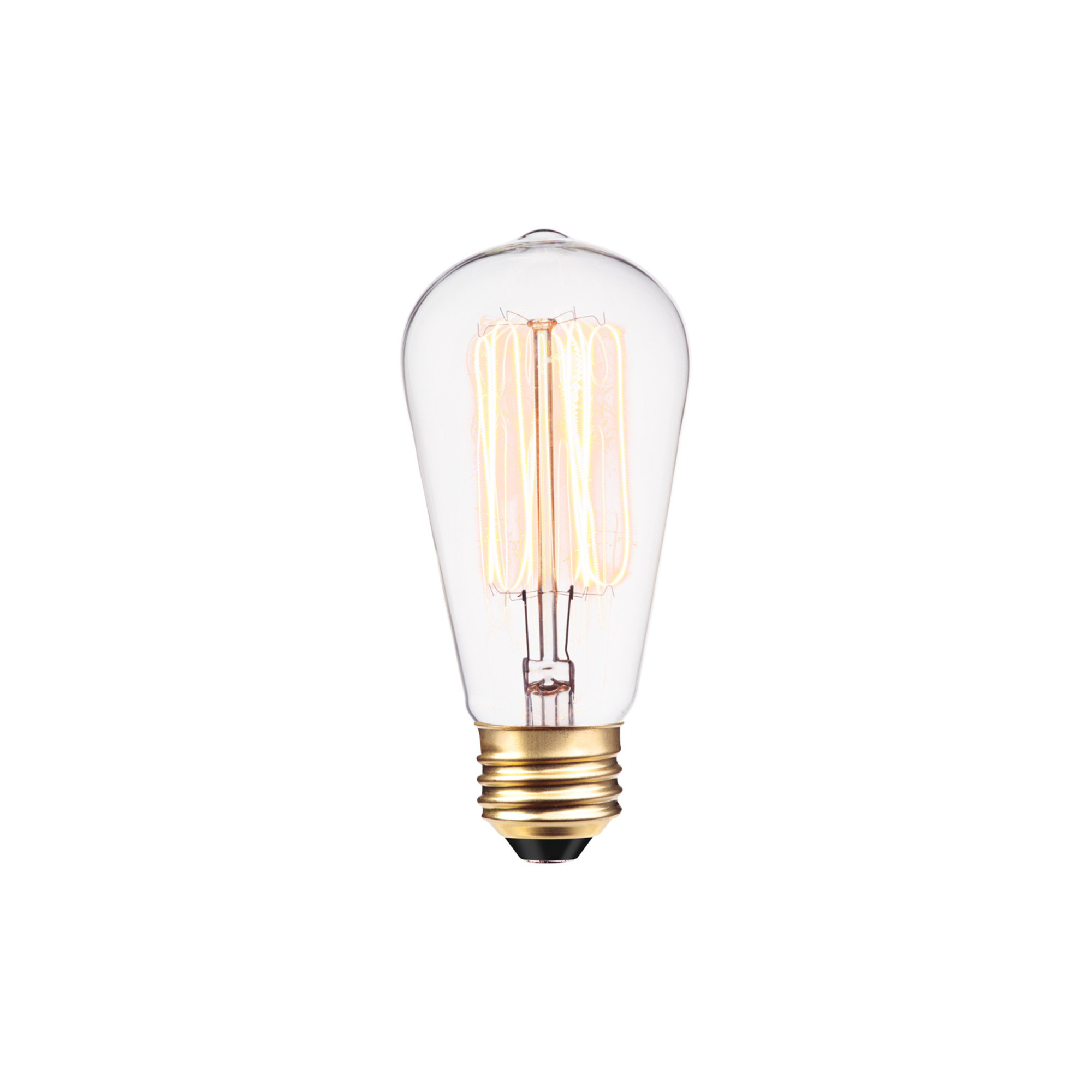 Globe Electric Company 40 Watt A19 Incandescent Dimmable Light 313242 40 Watt A19 Incandescent Dimmable Light Bulb Warm White 2700k E26 Medium Standard Base