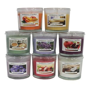 Glass Scent Jar Candle