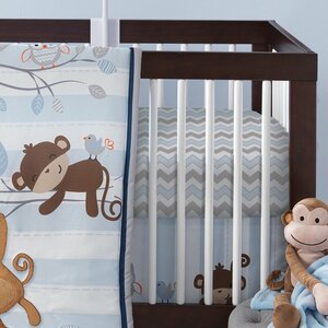 Mod Monkey Fitted Crib Sheets