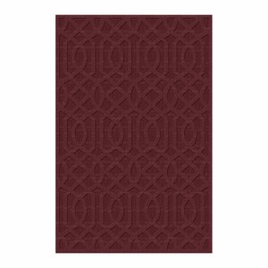 Evon Hand Tufted Red Area Rug