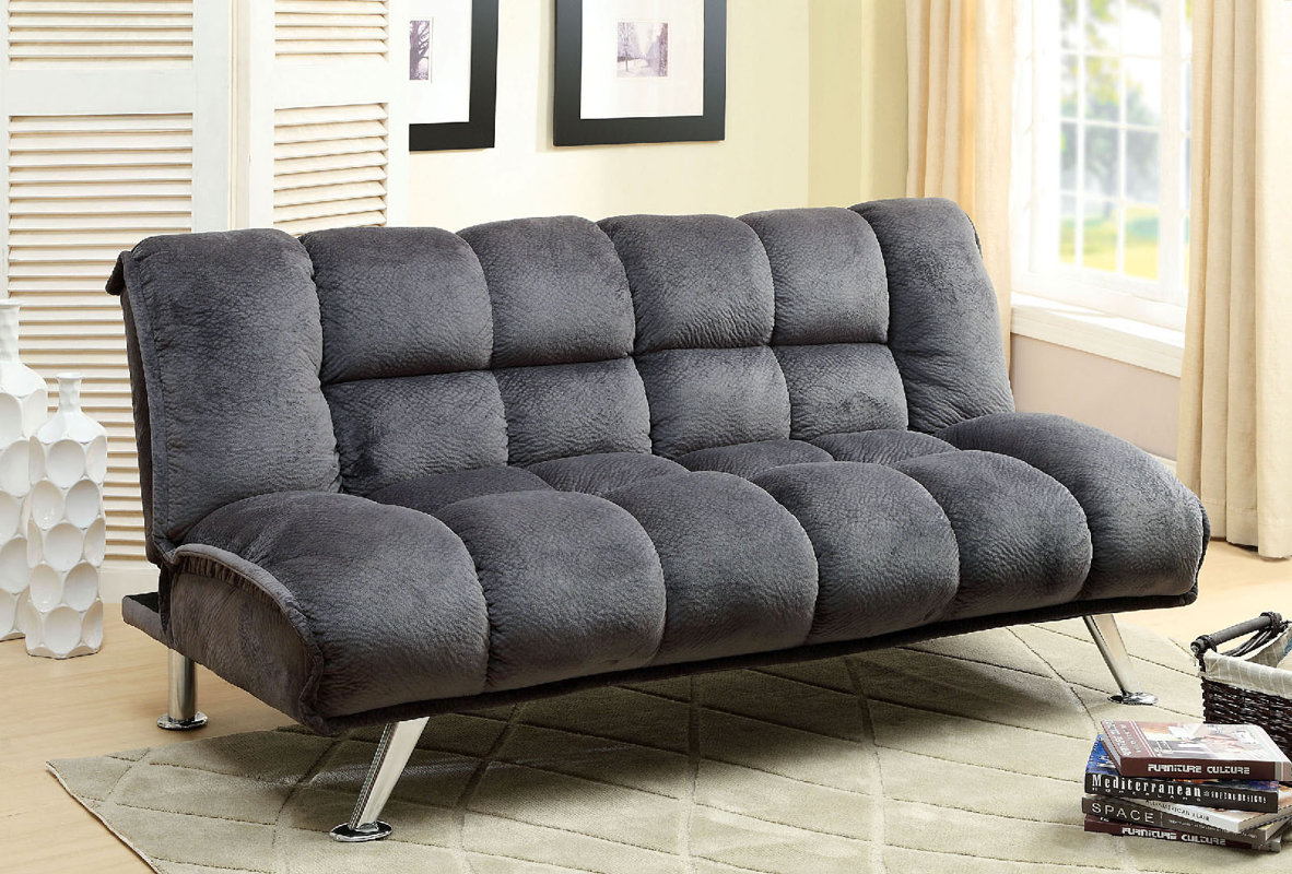 Aj Homes Studio Lauren Tufted Futon Sleeper Sofa Reviews Wayfair - Defaultname aj homes studio lauren tufted futon sleeper sofa reviews wayfair - defaultname