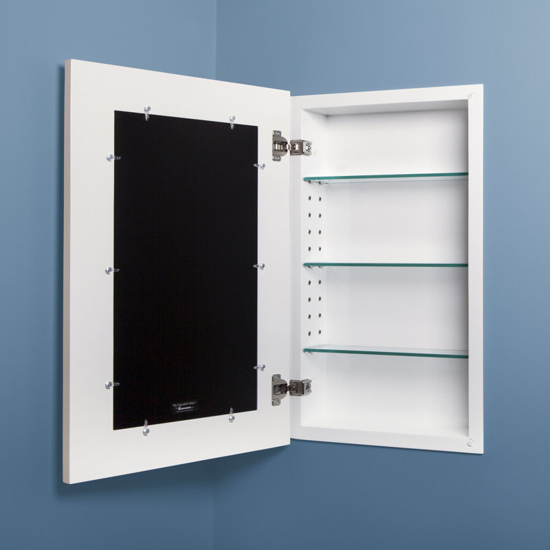 Concealed 14x24 Concealed Recessed Picture Frame Medicine