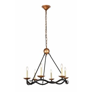 Sophy 6-Light Candle-Style Chandelier