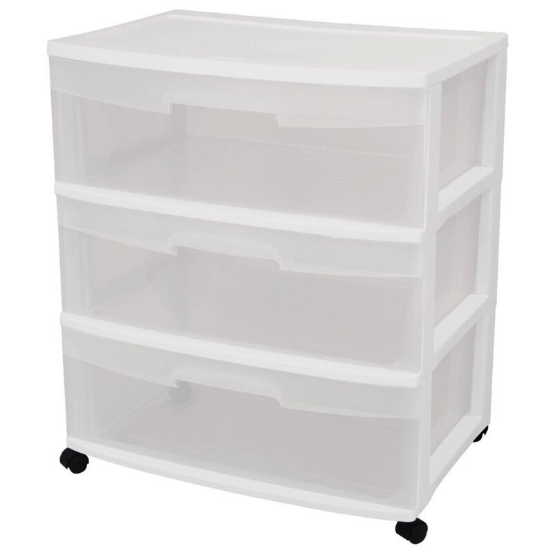 Sterilite 3-Drawer Storage Chest & Reviews | Wayfair