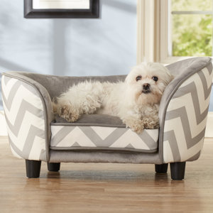 Chevron Snuggle Pet Bed