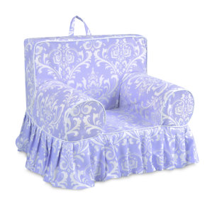 Fredrick Paisley Skirted Kids Cotton Chair by Harriet Bee