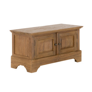 Sitzbank Indica II aus Holz mit Stauraum von Mas..