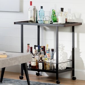 City Life Metal Bar Cart