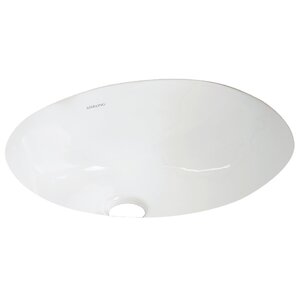 Wescott Circular Undermount Bathroom Sink with Overflow