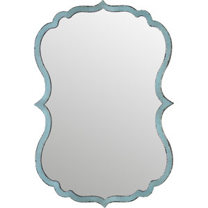 Blue Wall Mirror blue wall mirrors you'll love | wayfair Blue Wall Mirror blue wall mirrors you'll love | wayfair