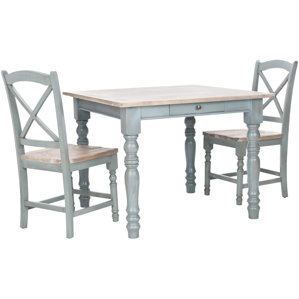 Swansea Dining Table by Beachcrest Home