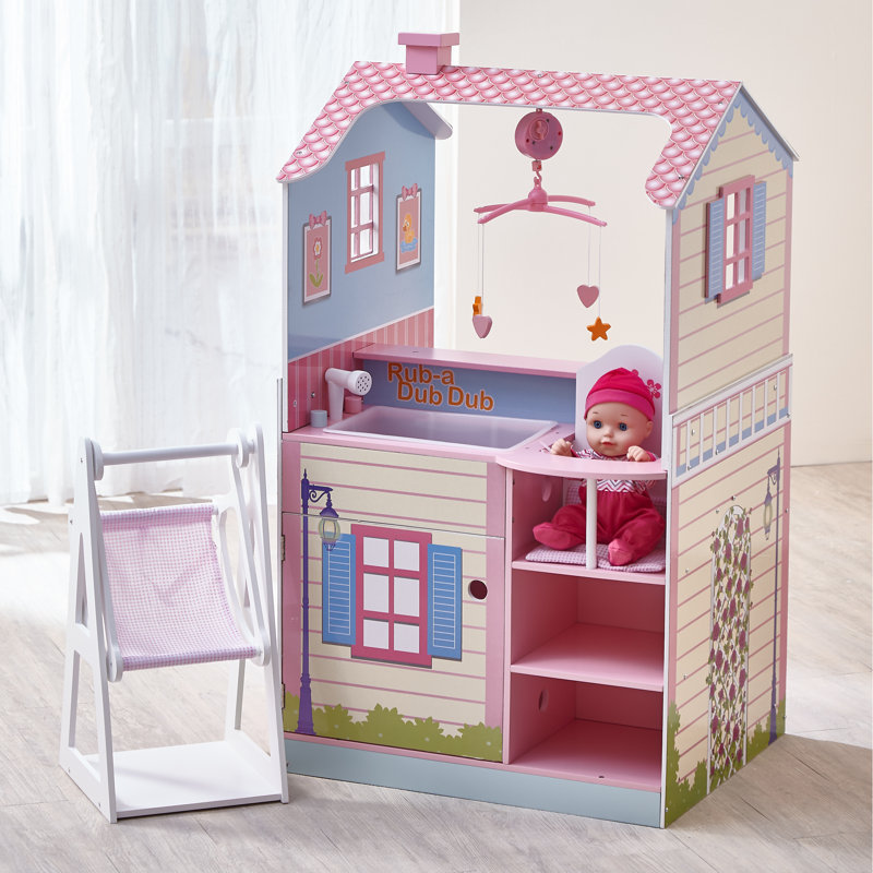 Teamson Kids Baby Nursery Doll House Reviews Wayfair Baby Nursery Doll House