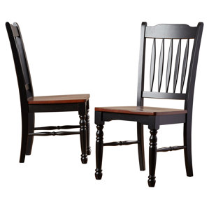 Shelburne Solid Wood Dining Chair (Set of 2) by Laurel Foundry Modern Farmhouse