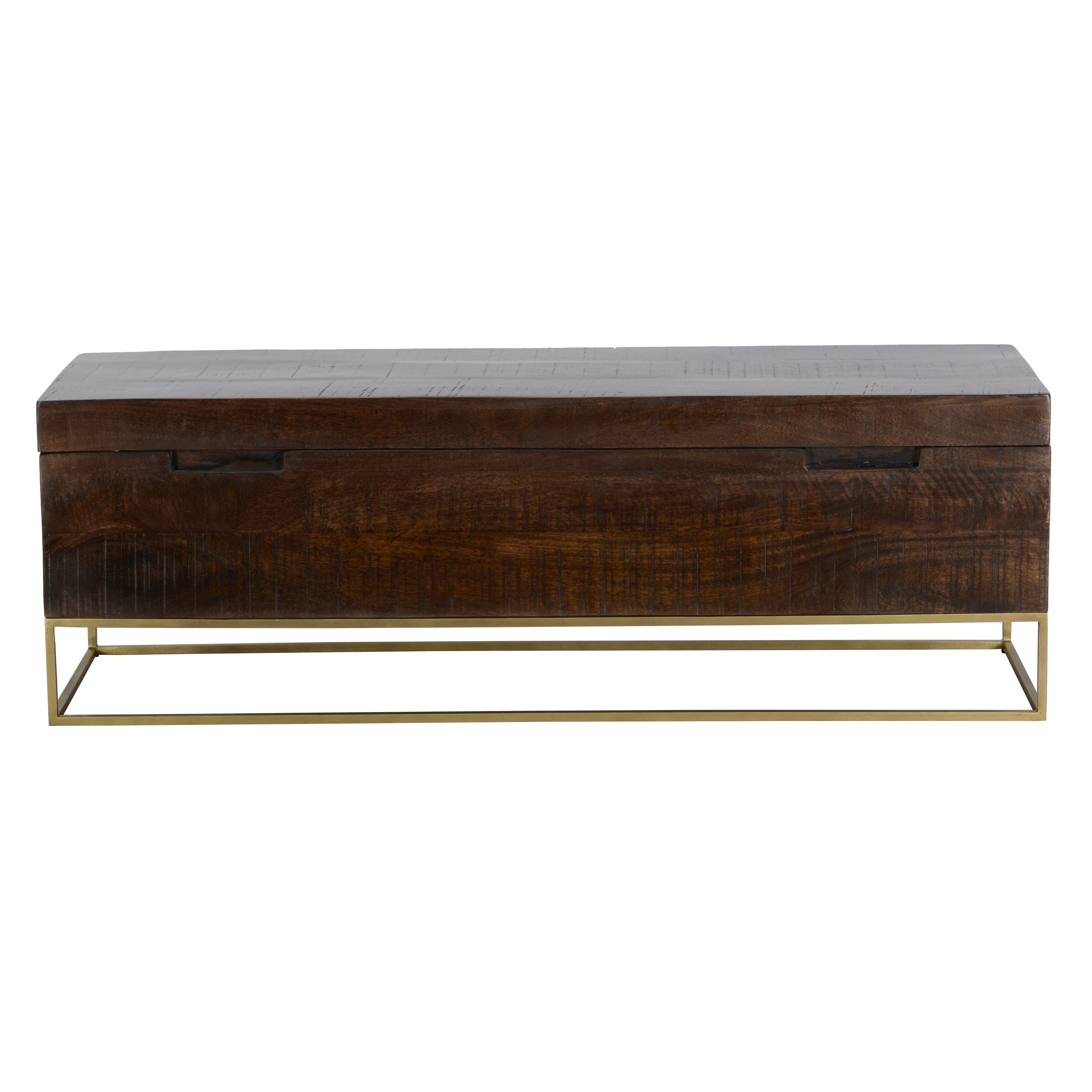 Modern Contemporary Storage Trunk Allmodern Rancho Mirage Wood Storage Bench