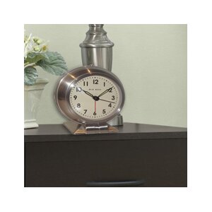 Metal Quartz Alarm Clock