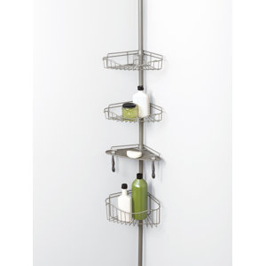 Tension Pole Corner Shower Caddy