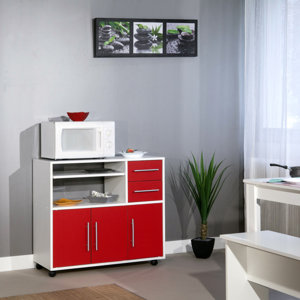 Niedriger Mikrowellenschrank von Castleton Home
