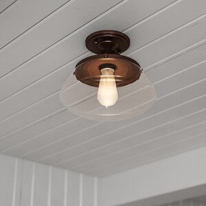 Castle Pines 1-Light Semi Flush Mount