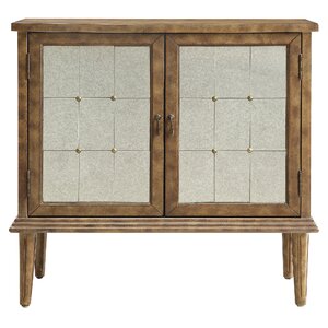 Roquefort Mirrored Accent Cabinet