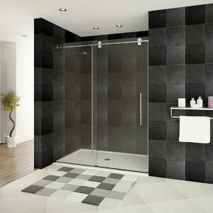 Ultra-D 60'' x 79'' Single Sliding Shower Door