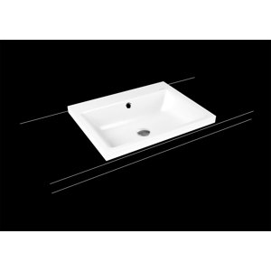 Kaldewei 60 cm Aufsatz-Waschbecken Puro