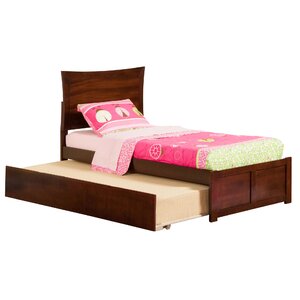 Amy Twin Platform Bed with Trundle