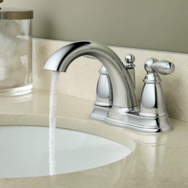 Bathroom Sinks Moen moen brantford two handle centerset bathroom faucet & reviews Bathroom Sinks Moen moen brantford two handle centerset bathroom faucet & reviews