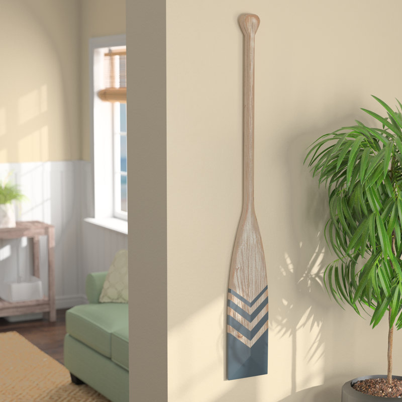 Three Posts Chevron Oar Wall Décor Reviews Wayfair Chevron Oar Wall Décor