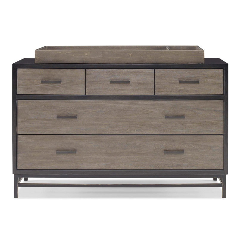 Harriet Bee Chidy Modern 5 Drawer Dresser Wayfair Chidy Modern 5 Drawer Dresser
