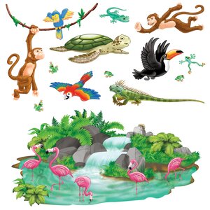 Tropical Props Wall Decal