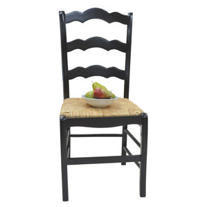Vienna Ladder Back Solid Wood Dining Chair by Carolina Cottage