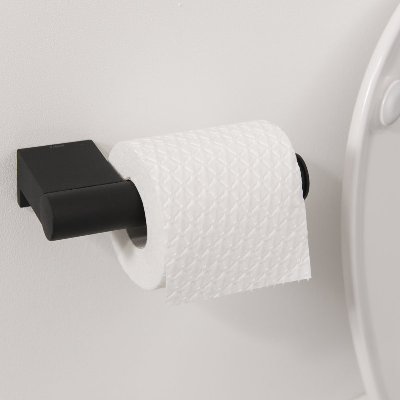 Tiger Bold Wall Mounted Toilet Roll Holder Reviews Wayfair Co Uk Bold Wall Mounted Toilet Roll Holder