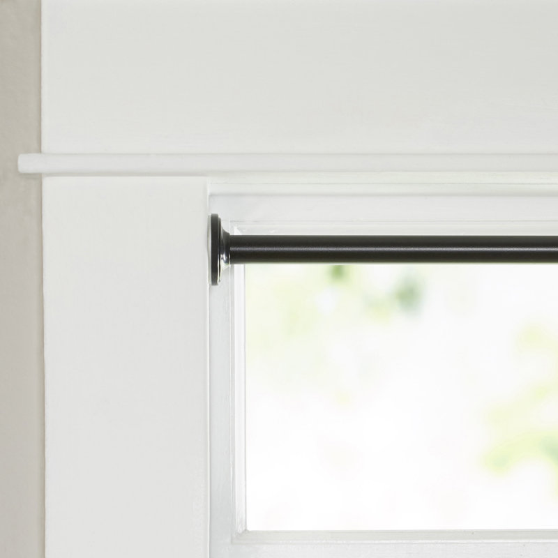 Wayfair Basics No Tools Blackout Curtain Tension Rod Reviews