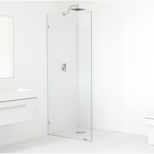 Fixed Panel Gl Shower Wall Wayfair Quickview
