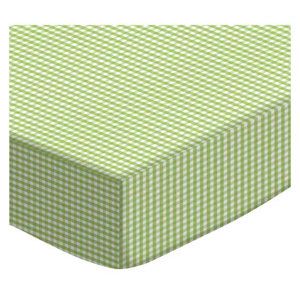 Gingham Jersey Knit Crib Sheets (Set of 3)