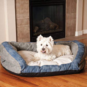 Vintage Bolster Genuine Logo Pet Bolster