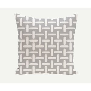 Geometric Down Throw Pillow