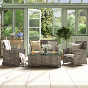 4-tlg. Sofa-Set Bari mit Kissen von Destiny