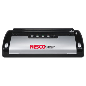 Food Sealer with Roll Storage and Bag Cutter