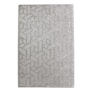 Netherton Hand Tufted Silver Area Rug