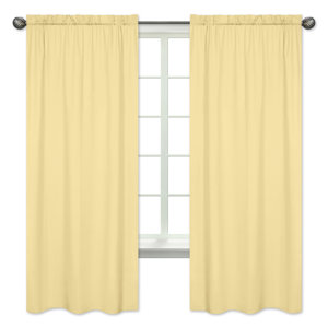 Zig Zag Window Curtain Panels (Set of 2)