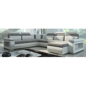 Ecksofa Falkner mit Bettfunktion von Hokku Designs